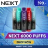 NEXT 6000 PUFFS